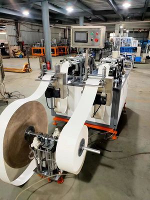 PLC Kontrollü Kahve İçeceği Kağıt Bardak Kapağı Yapma Makinesi 10KW