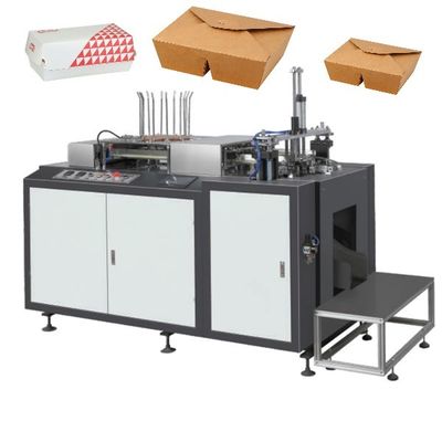 Akıllı Kontrol Kağıt Öğle Yemeği Kutusu Yapma Makinesi Take Away Gıda Kutusu Makinesi